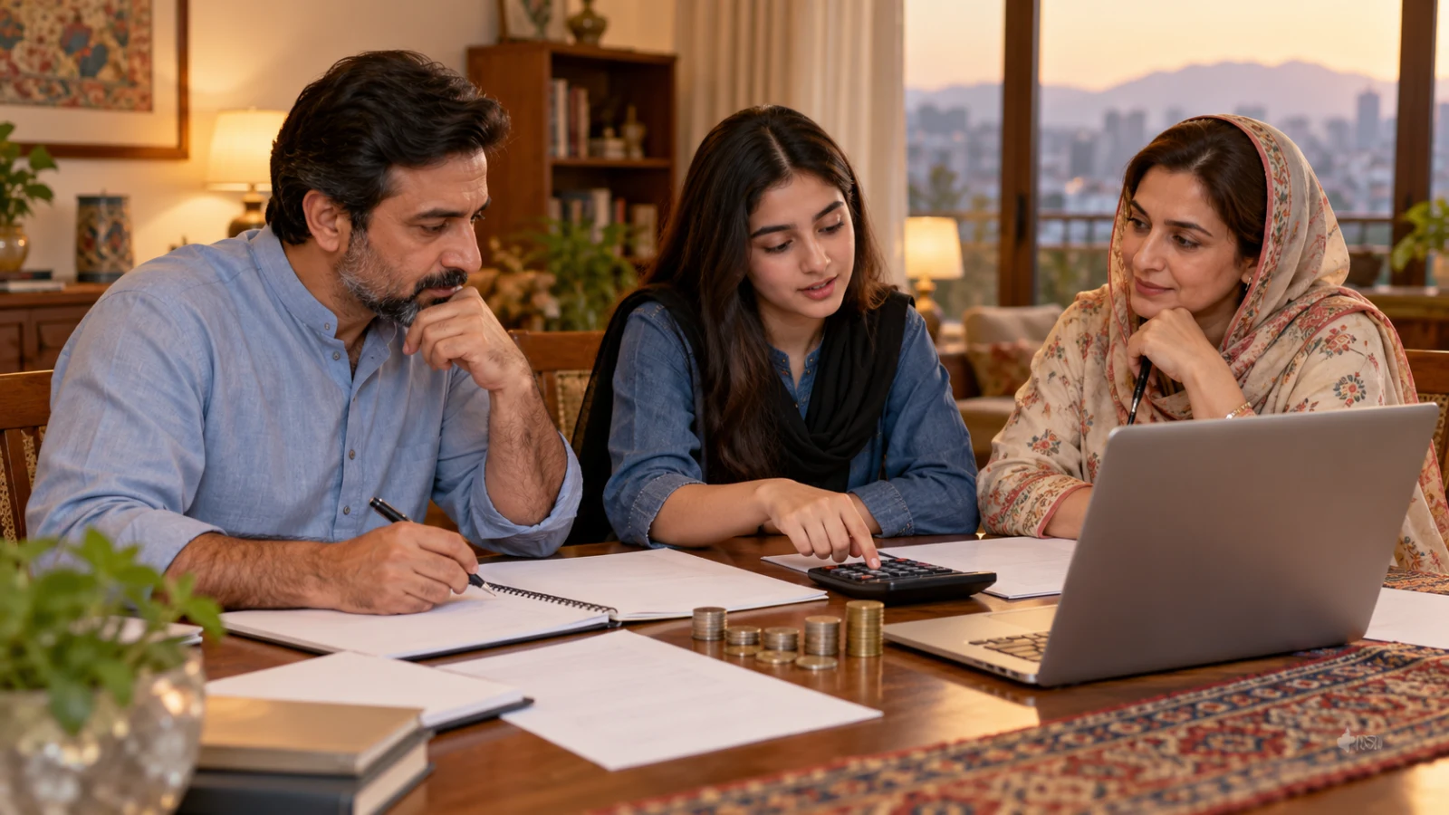 Pakistani family planning tuition accommodation and living costs for a six-year MBBS degree