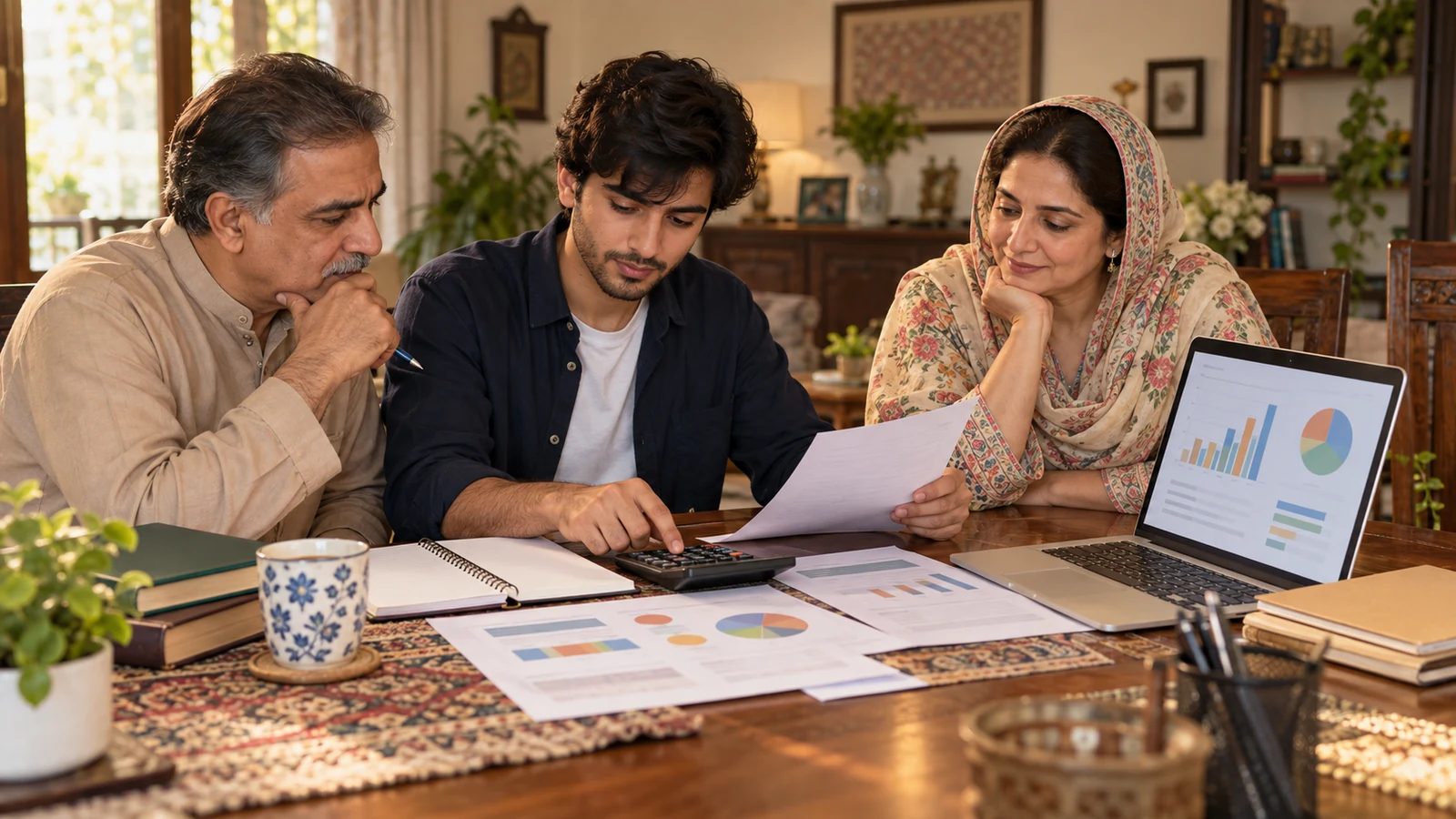 Pakistani family planning tuition accommodation and living costs for a six-year MBBS degree
