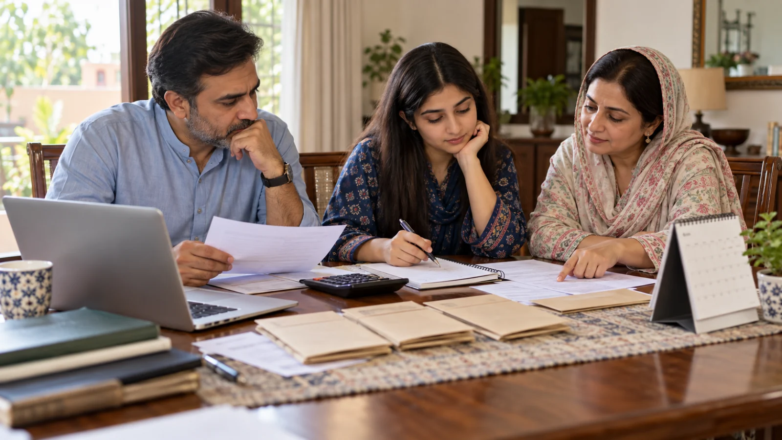 Pakistani family planning tuition accommodation and living costs for a six-year MBBS degree