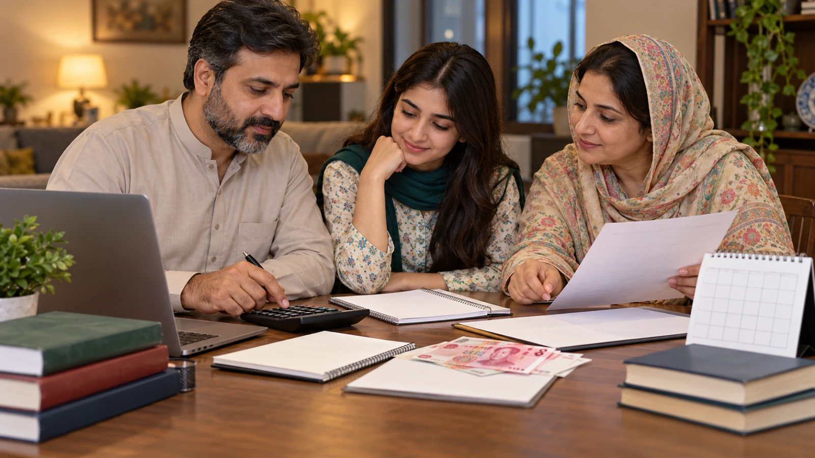 Pakistani family planning tuition accommodation and living costs for a six-year MBBS degree