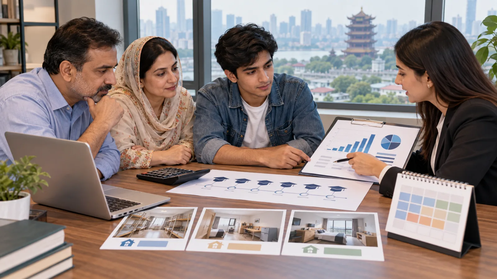 Pakistani family planning tuition accommodation and living costs for a six-year MBBS degree