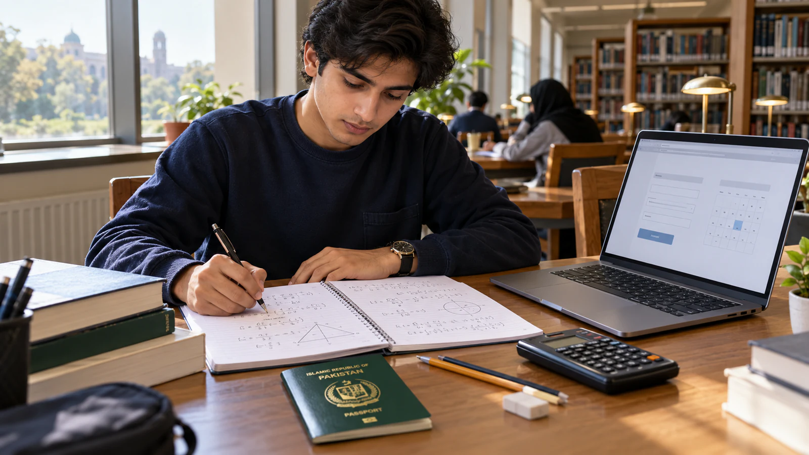 Pakistani applicant reviewing Mathematics while checking possible CSCA requirements for Nantong University