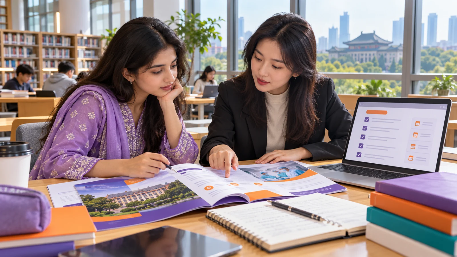 Pakistani applicant and Chinese researcher reviewing Southeast University 2026 MBBS evidence