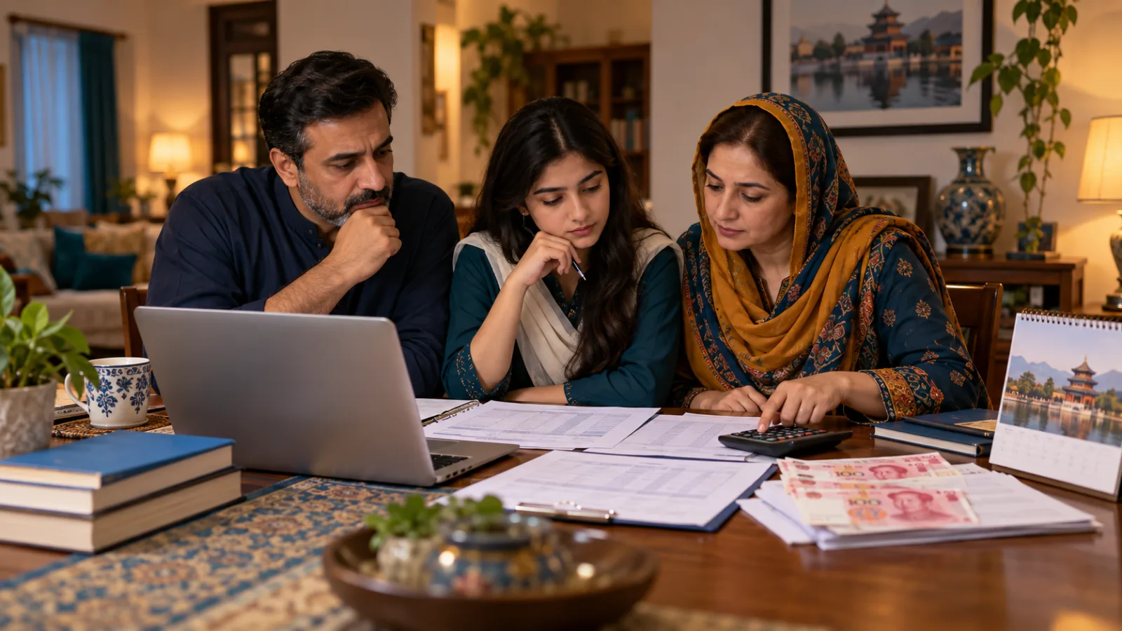 Pakistani family planning tuition accommodation and living costs for a six-year MBBS degree