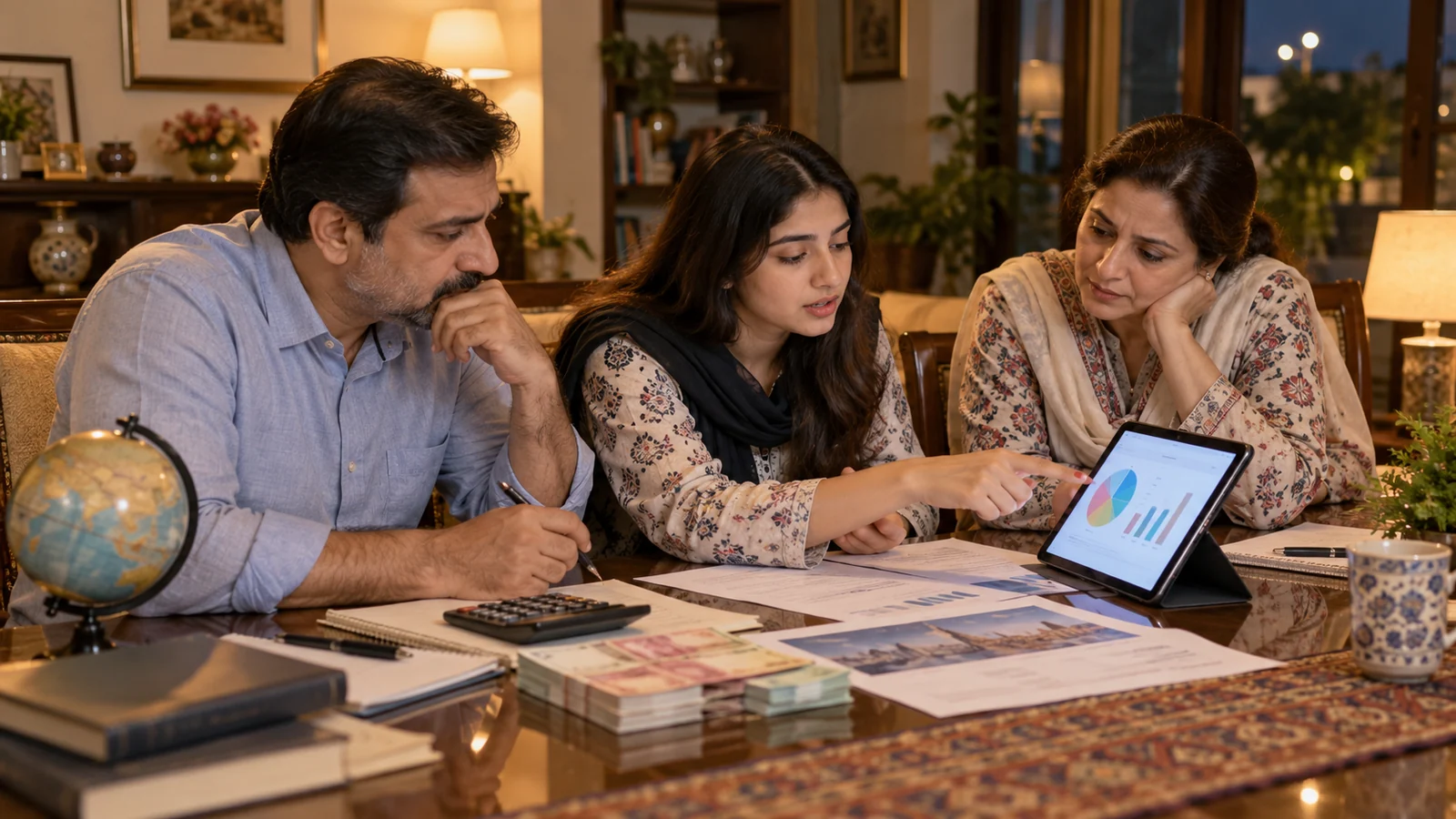 Pakistani family planning tuition accommodation and living costs for a six-year MBBS degree